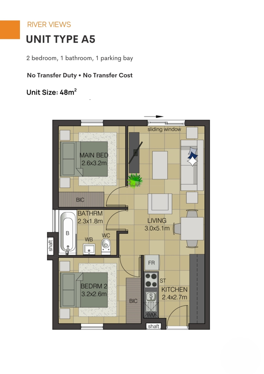 2 Bedroom Property for Sale in Rivergate Western Cape